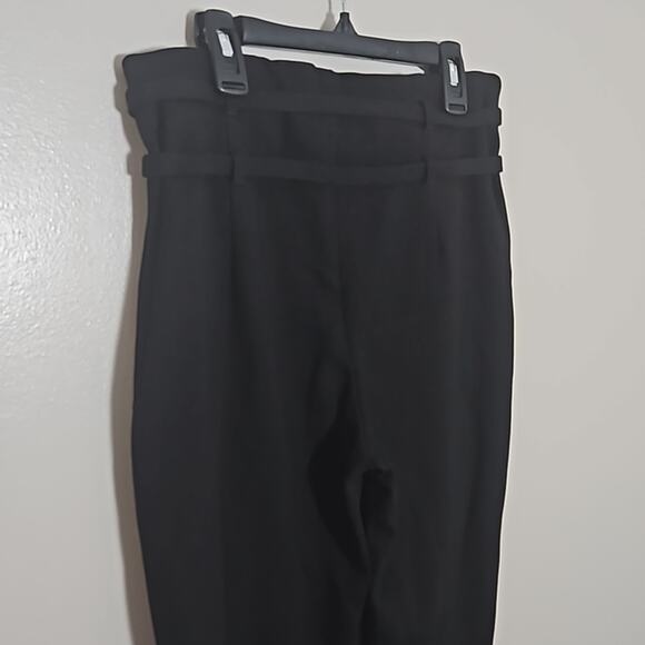 Zara Slit Ankle Black Dress Pants Sz Medium - Picture 6 of 11